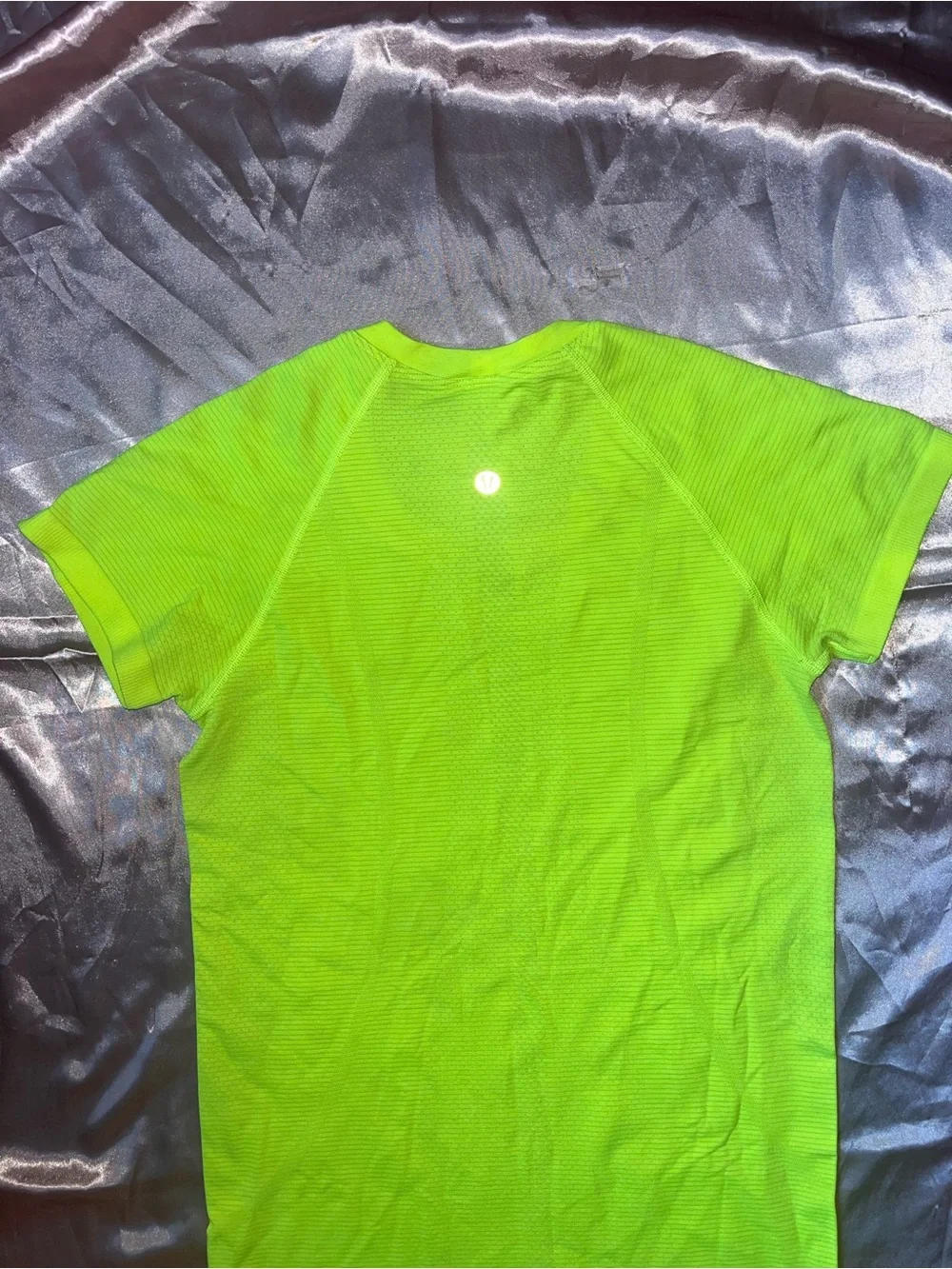 lululemon athletica Neon Lime Short Sleeve Performance Tee